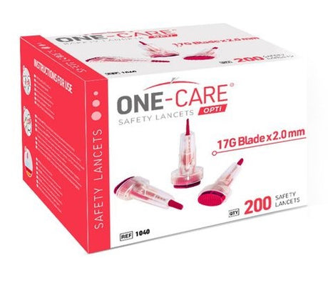 MEDIVENA ONE-CARE® OPTI SAFETY LANCETS-1040