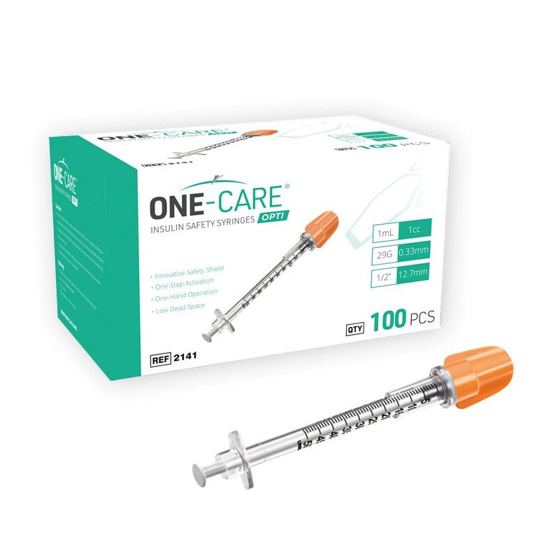 MEDIVENA ONE-CARE® OPTI INSULINE SAFETY SYRINGES-2141