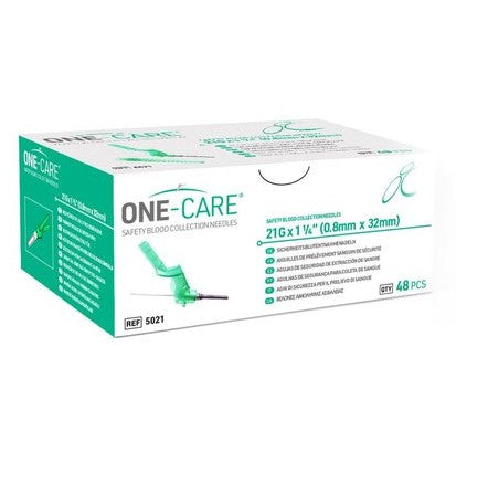 MEDIVENA ONE-CARE® SAFETY BLOOD COLLECTION NEEDLES-5021