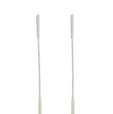 500 Pack - Sterile Nasopharyngeal Swab Gamma Radiated, Flocked Nasal Swabs for Sampling, 80 mm Break Point, Nylon Flocking Tip