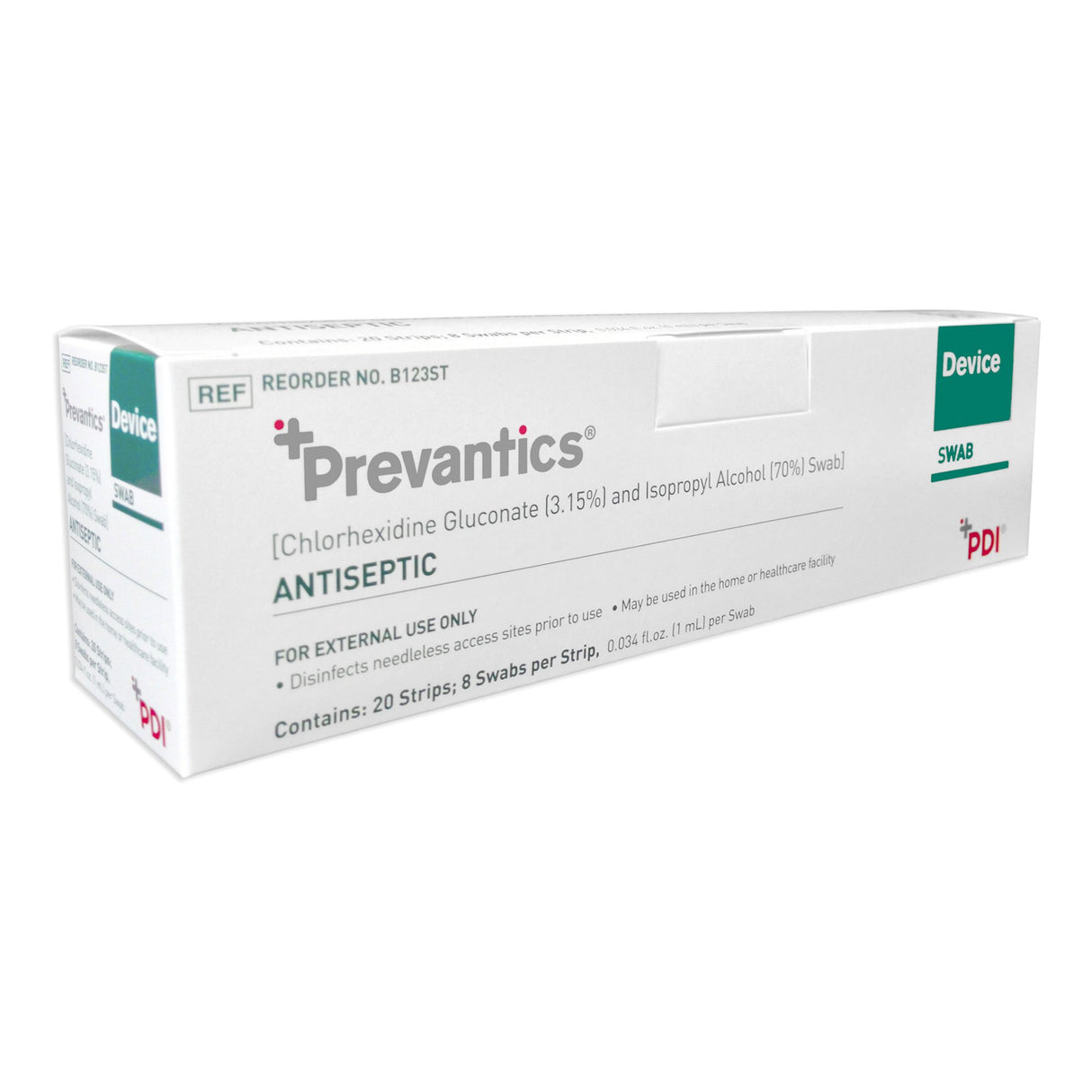 PDI PREVANTICS® PREINJECTION PREP SWABS-B123ST