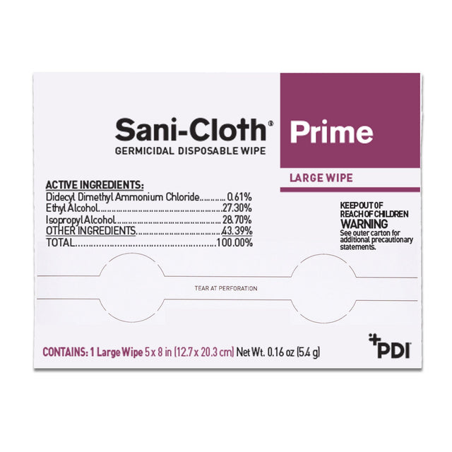 PDI SANI-CLOTH® PRIME GERMICIDAL DISPOSABLE WIPE-H06182