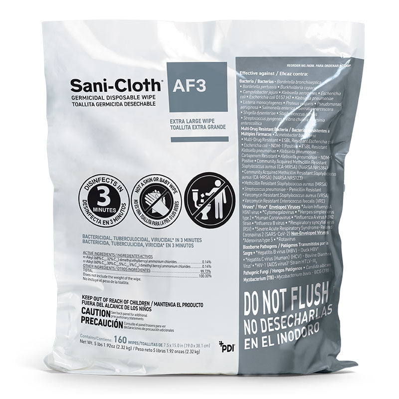 PDI SANI-CLOTH® AF3 GERMICIDAL DISPOSABLE WIPE-P2450P