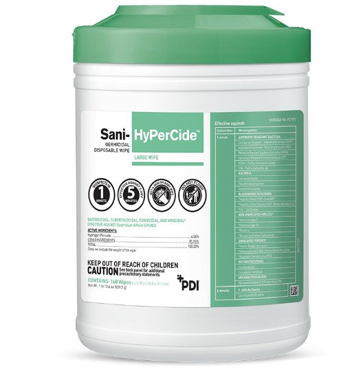 PDI SANI-HYPERCIDE GERMICIDAL WIPE-P26584