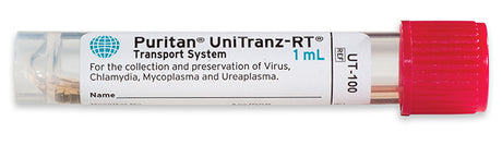 Puritan UniTranz-RT 1ml Sterile Universal Transport Solution - Vial Only - UT-100-Bacteria Collection System |Puritan, Cs