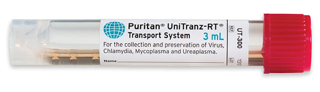 Puritan UniTranz-RT 3ml-Universal Transport Solution - Vial Only-UTM Collection System, Cs