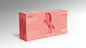 VENTYV NITRILE POWDER FREE EXAM GLOVE PLUS 3.5 (STALLION)-10337107, X-Large, Cs