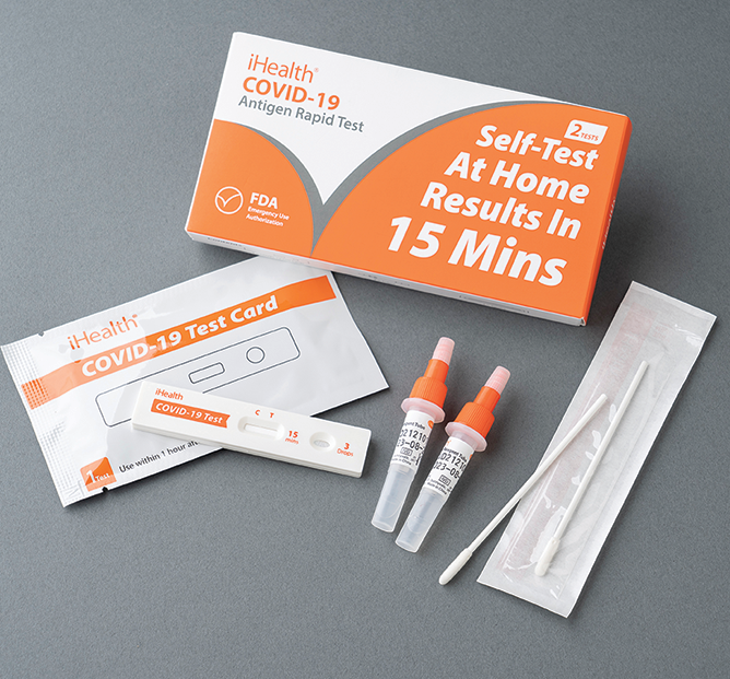 IHealth Covid-19 Antigen Rapid Test (2 TESTS PER BOX, OTC)