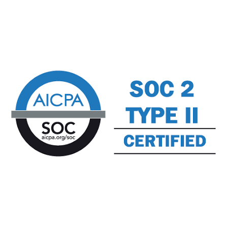 SOC 2 Type II data security certified