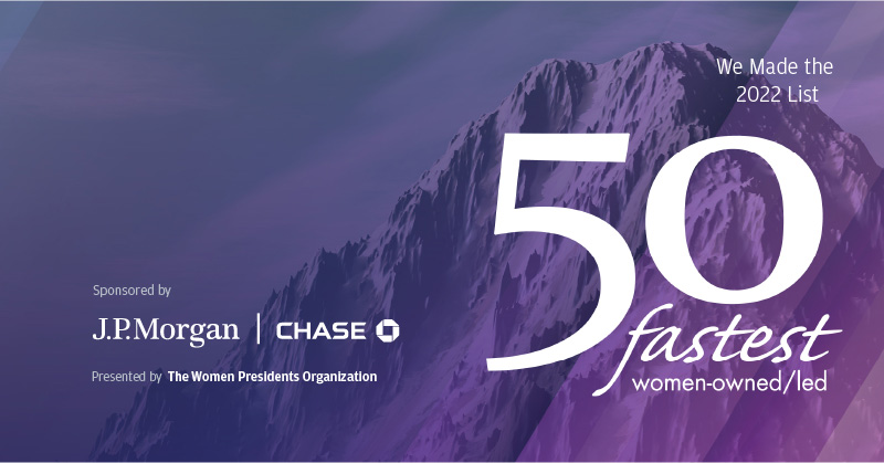 SNT Biotech named to the 2022 50 Fastest-Growing Women-Owned and Led Companies list, presented by the Women Presidents Organization and JPMorgan Chase